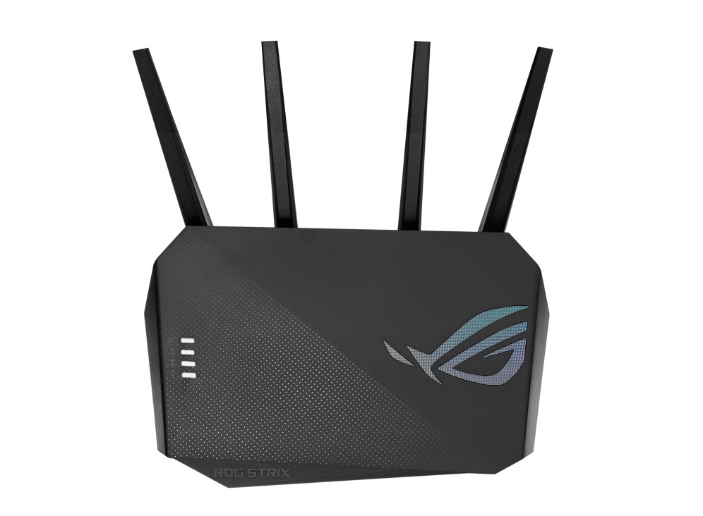 ASUS ROG STRIX GS-AX5400 wireless router Gigabit Ethernet Dual-band (2.4 GHz / 5 GHz) Black ASUS ROG STRIX GS-AX5400 wireless router Gigabit Ethernet Dual-band (2.4 GHz / 5 GHz) Black