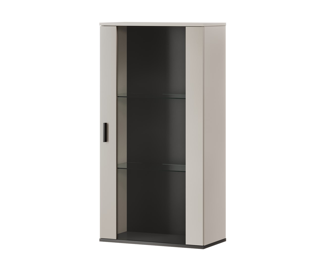 Cama S2 SOHO wall cabinet 60x29x112 cashmere + black Cama S2 SOHO wall cabinet 60x29x112 cashmere + black
