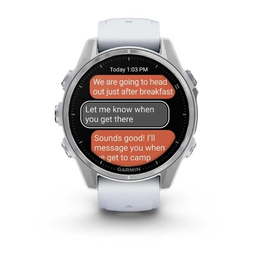 Garmin Fenix 8 3.3 cm (1.3") AMOLED 43 mm Digital 416 x 416 pixels Touchscreen Silver Wi-Fi GPS (satellite) Garmin Fenix 8 3.3 cm (1.3") AMOLED 43 mm Digital 416 x 416 pixels Touchscreen Silver Wi-Fi GPS (satellite)