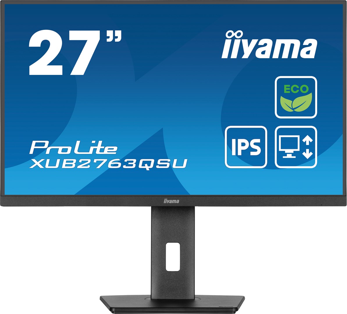 iiyama ProLite 27” IPS QHD panel with B energy class iiyama ProLite 27” IPS QHD panel with B energy class