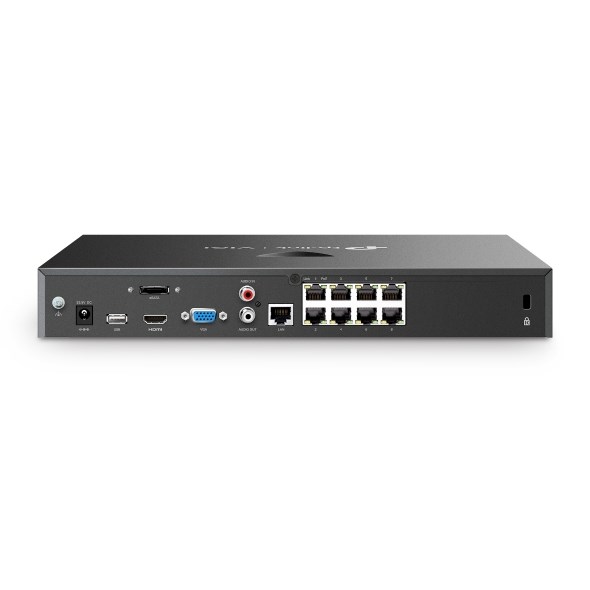 TP-Link VIGI 8 Channel PoE+ Network Video Recorder TP-Link VIGI 8 Channel PoE+ Network Video Recorder