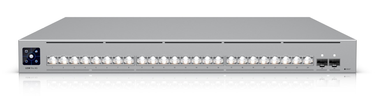 Ubiquiti UniFi Pro XG 24 Managed L2/L3 10G Ethernet (100/1000/10000) 1U Grey Ubiquiti UniFi Pro XG 24 Managed L2/L3 10G Ethernet (100/1000/10000) 1U Grey