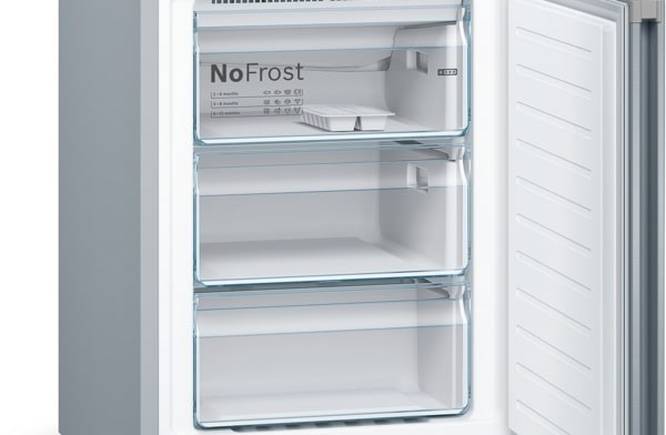 Bosch Serie 4 KGN39VIEB Fridge-Freezer Freestanding 368 L E Stainless Steel Bosch Serie 4 KGN39VIEB Fridge-Freezer Freestanding 368 L E Stainless Steel
