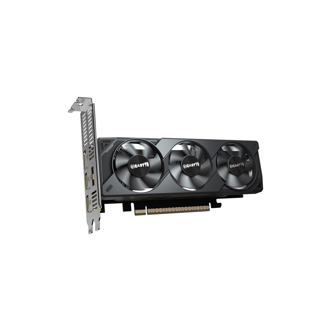 GIGABYTE GeForce RTX 5050 OC Low Profile 8G Graphics Card - 8GB GDDR6, 128bit, PCI-E 5.0, 2587MHz Core Clock, 2 x DP, 2 x HDMI, NVIDIA DLSS 4, GV-N5050OC-8GL GIGABYTE GeForce RTX 5050 OC Low Profile 8G Graphics Card - 8GB GDDR6, 128bit, PCI-E 5.0, 2587MHz Core Clock, 2 x DP, 2 x HDMI, NVIDIA DLSS 4, GV-N5050OC-8GL