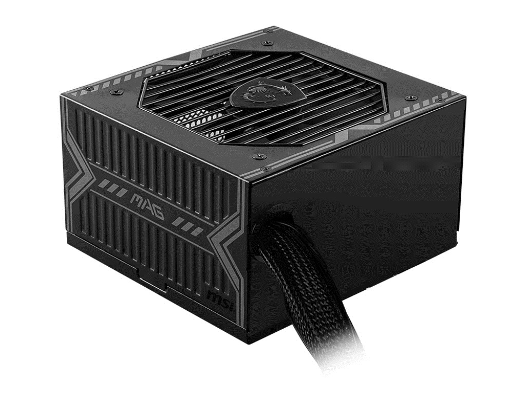 MSI MAG A750BN PCIE5 power supply unit 750 W 24-pin ATX ATX Black MSI MAG A750BN PCIE5 power supply unit 750 W 24-pin ATX ATX Black