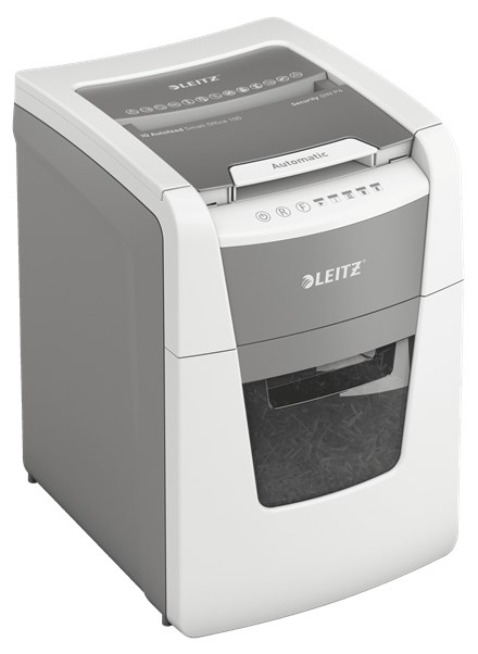 Leitz IQ Autofeed Small Office 100 Automatic Paper Shredder P4 Leitz IQ Autofeed Small Office 100 Automatic Paper Shredder P4