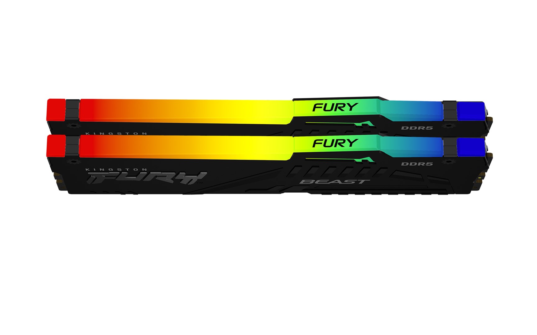 Kingston Technology FURY Beast 64GB 5200MT/s DDR5 CL40 DIMM (Kit of 2) RGB Kingston Technology FURY Beast 64GB 5200MT/s DDR5 CL40 DIMM (Kit of 2) RGB