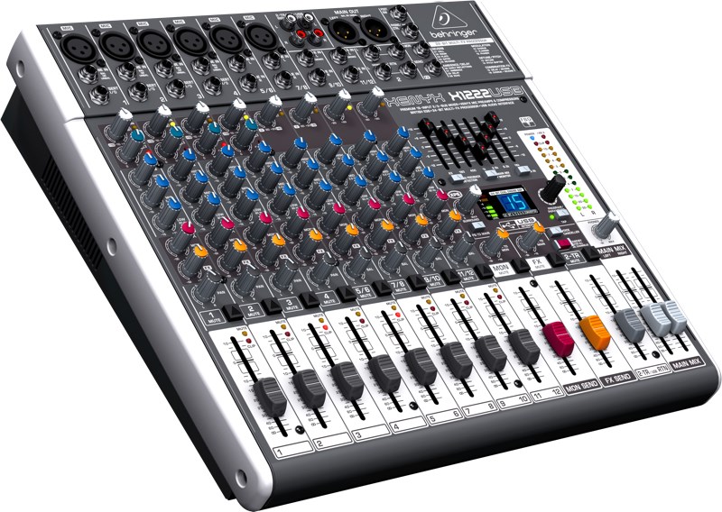 Behringer X1222USB audio mixer 4 channels Behringer X1222USB audio mixer 4 channels