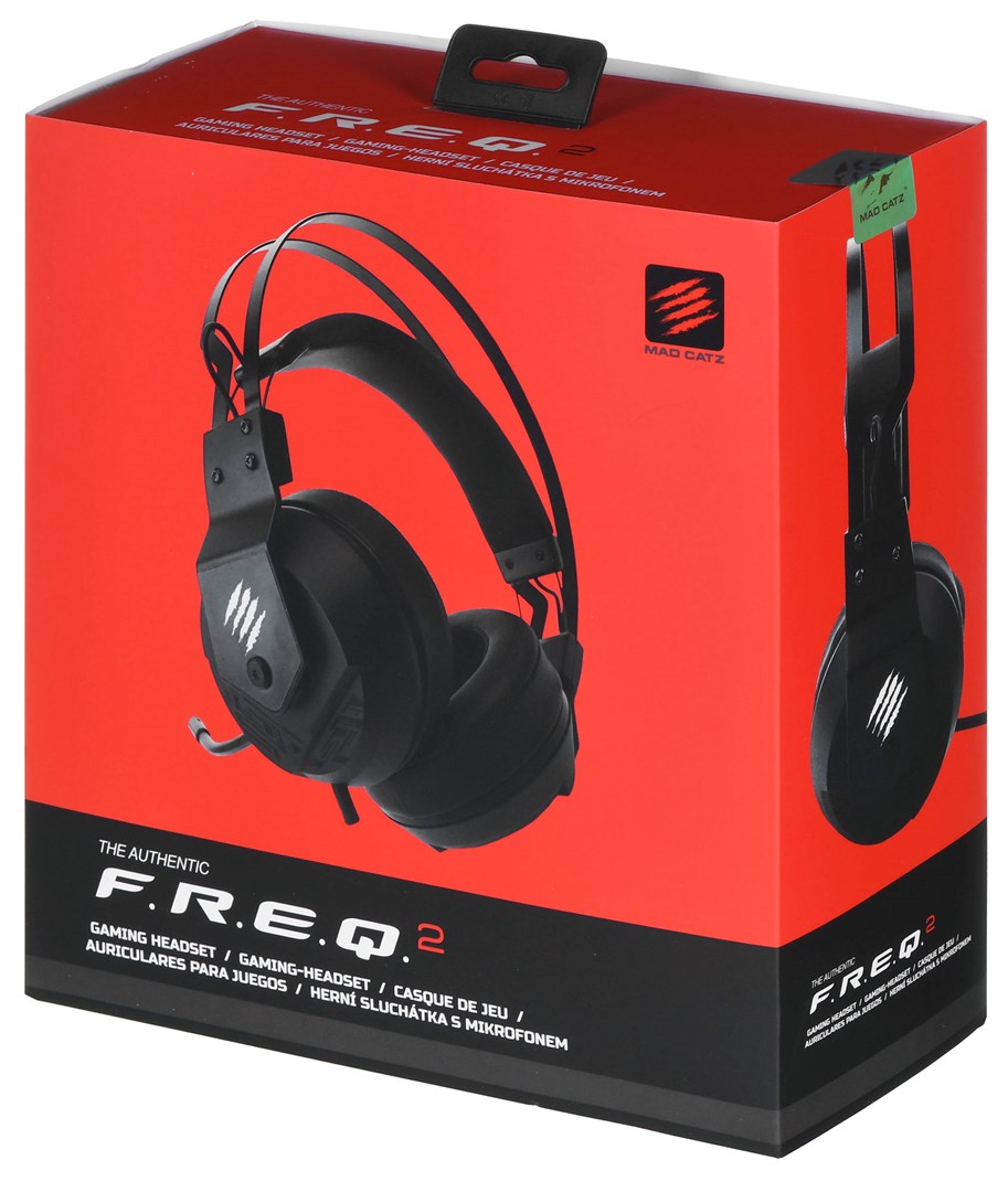 Mad Catz F.R.E.Q. 2 Headset Wired Head-band Gaming Black Mad Catz F.R.E.Q. 2 Headset Wired Head-band Gaming Black
