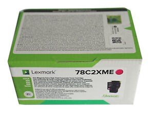 Lexmark 78C2XME toner cartridge 1 pc(s) Original Magenta Lexmark 78C2XME toner cartridge 1 pc(s) Original Magenta