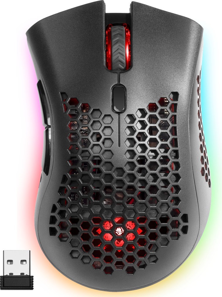 Defender GM-709L Warlock 52709 Wireless mouse for gamers with RGB backlighting Defender GM-709L Warlock 52709 Wireless mouse for gamers with RGB backlighting