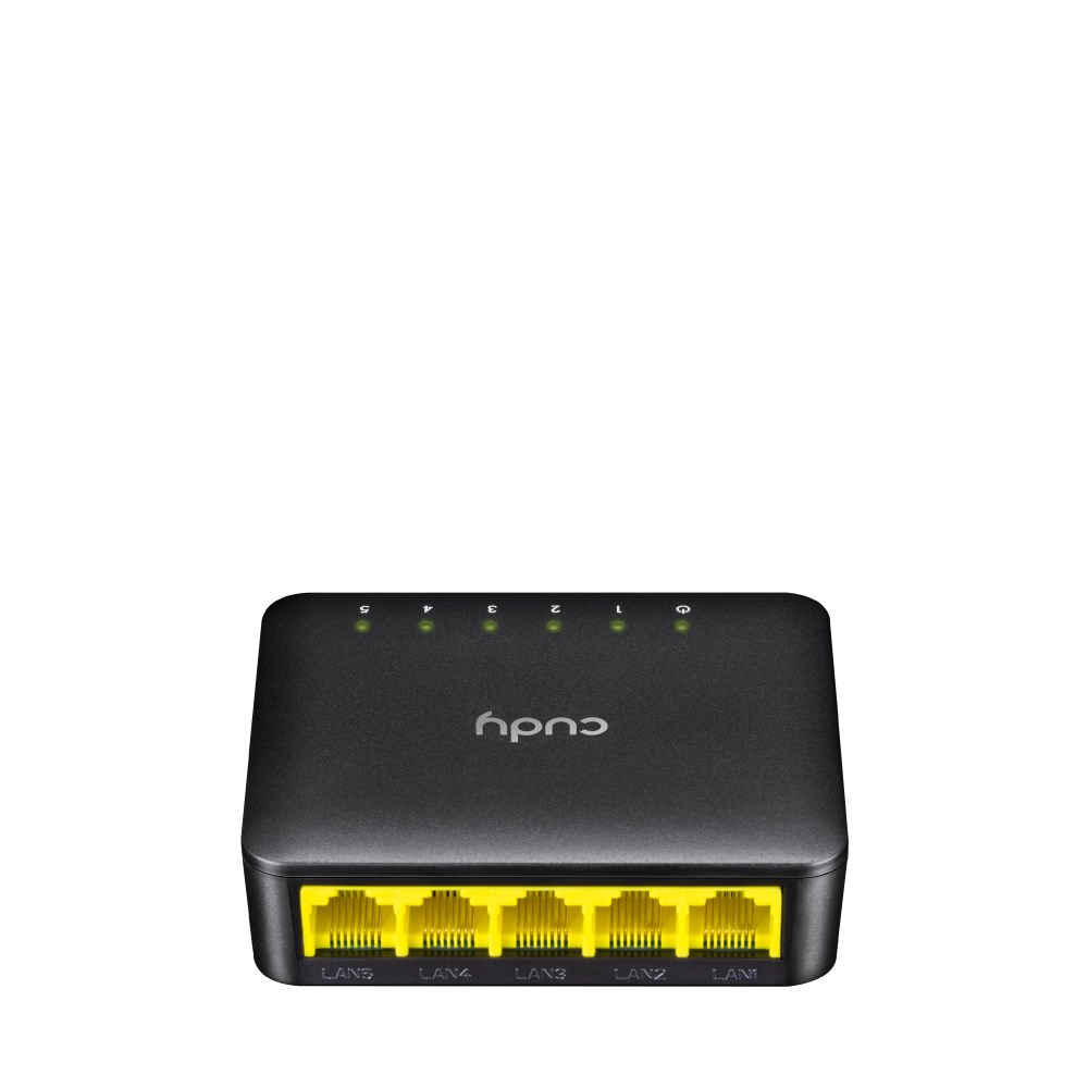 Cudy GS105D network switch Gigabit Ethernet (10/100/1000) Black Cudy GS105D network switch Gigabit Ethernet (10/100/1000) Black