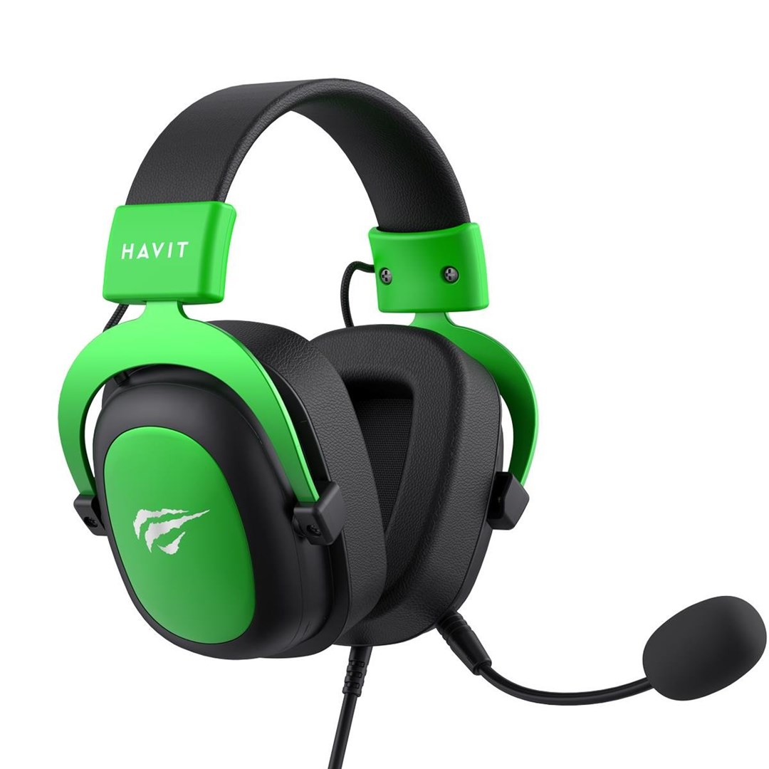 Havit H2002d Headset Wired Head-band Gaming Black, Green Havit H2002d Headset Wired Head-band Gaming Black, Green