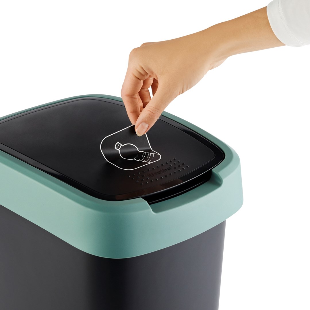 ROTHO Twist Green - trash bin – 10l ROTHO Twist Green - trash bin – 10l