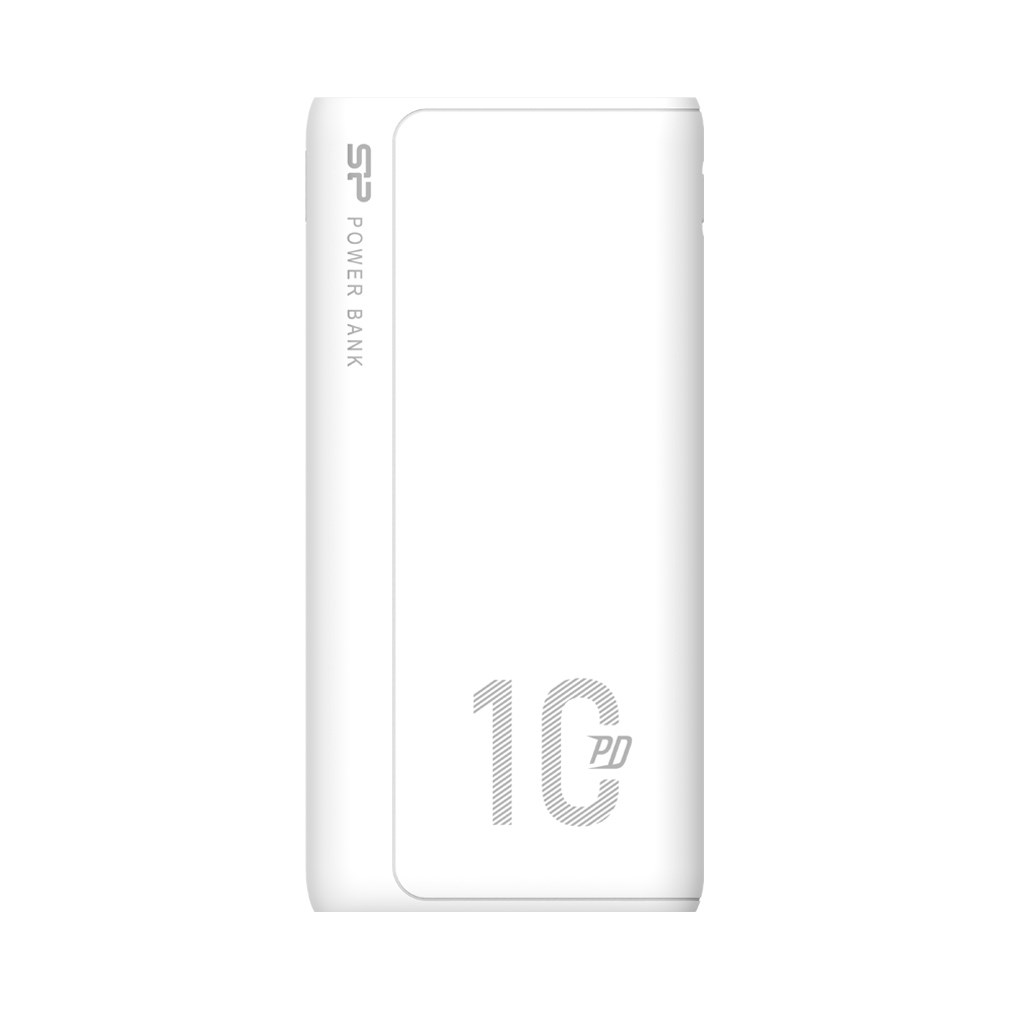 SILICON POWER QP15 Powerbank External battery 10000 mAh 2x USB QC 3.0 1x USB-C PD (SP10KMAPBKQP150W) White SILICON POWER QP15 Powerbank External battery 10000 mAh 2x USB QC 3.0 1x USB-C PD (SP10KMAPBKQP150W) White