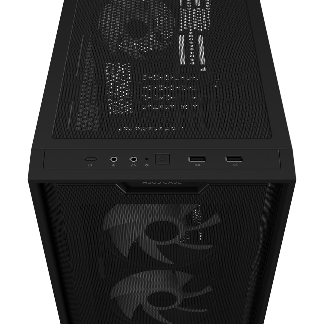 ASUS A21 PLUS ARGB black case ASUS A21 PLUS ARGB black case