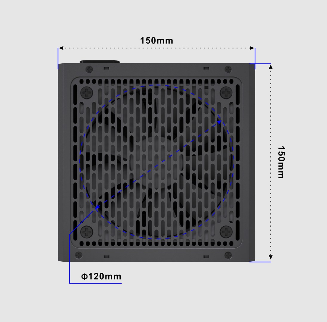 Gembird CCC-PSUBRONZE-850W Power supply unit Fornax Power 850W active PFC 12cm fan 80+Bronze color box Gembird CCC-PSUBRONZE-850W Power supply unit Fornax Power 850W active PFC 12cm fan 80+Bronze color box