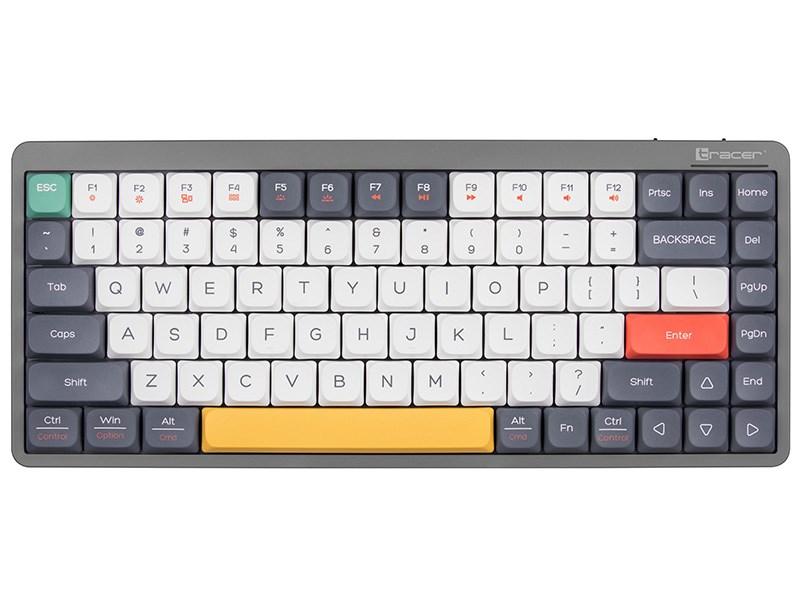 Mechanical keyboard Tracer FINA 84 Grey (Outemu Red Switch) TRAKLA47279 Mechanical keyboard Tracer FINA 84 Grey (Outemu Red Switch) TRAKLA47279