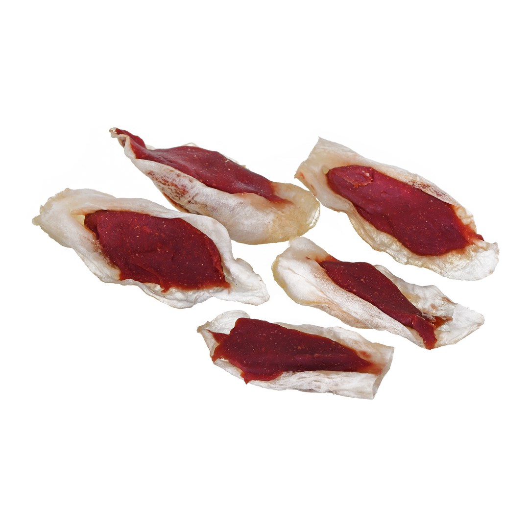 PETITTO Rabbit ear stuffed with duck - dog treat - 500 g PETITTO Rabbit ear stuffed with duck - dog treat - 500 g