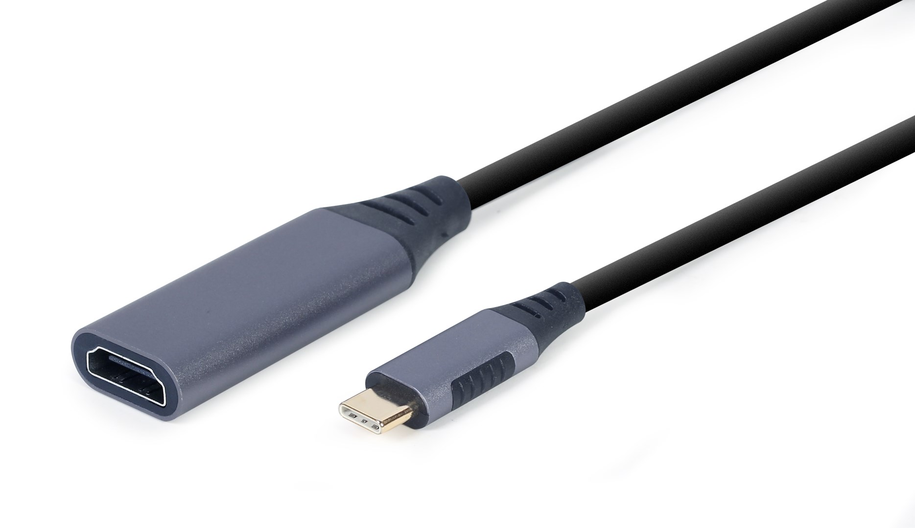 Cablexpert A-USB3C-HDMI-01 video cable adapter 0.15 m USB Type-C Grey Cablexpert A-USB3C-HDMI-01 video cable adapter 0.15 m USB Type-C Grey