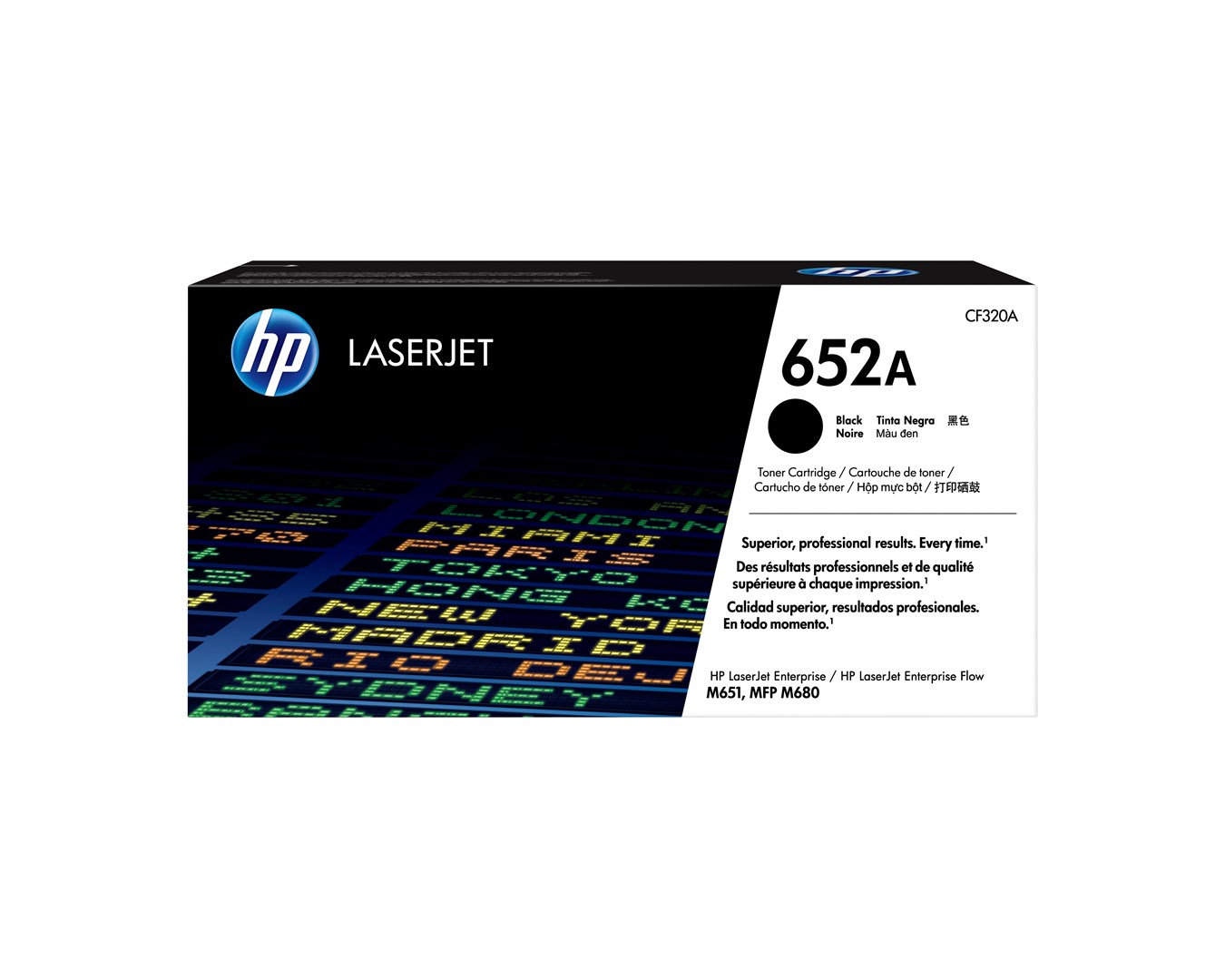HP 652A Black Original LaserJet Toner Cartridge HP 652A Black Original LaserJet Toner Cartridge