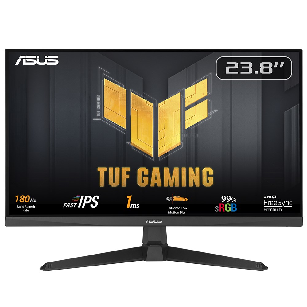 ASUS TUF Gaming VG249Q3A computer monitor 60.5 cm (23.8") 1920 x 1080 pixels Full HD LCD Black ASUS TUF Gaming VG249Q3A computer monitor 60.5 cm (23.8") 1920 x 1080 pixels Full HD LCD Black