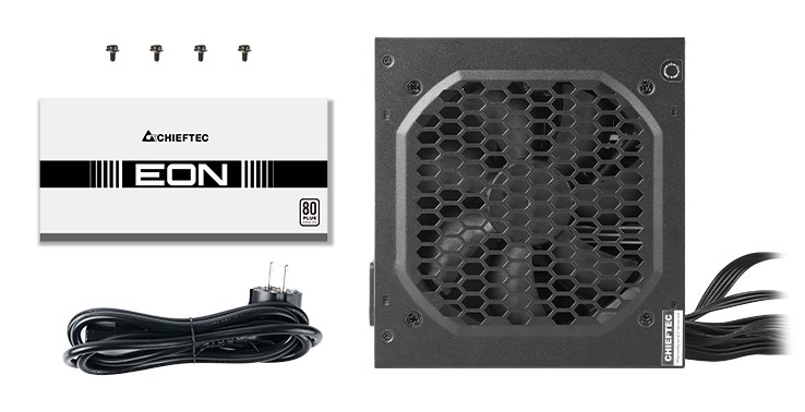 Chieftec EON ZPU-400S power supply unit 400 W 20+4 pin ATX ATX Black Chieftec EON ZPU-400S power supply unit 400 W 20+4 pin ATX ATX Black