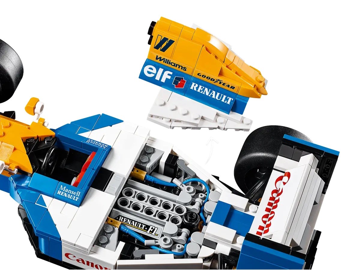 LEGO ICONS 10353 Williams Racing FW14B & Nigel Mansell LEGO ICONS 10353 Williams Racing FW14B & Nigel Mansell