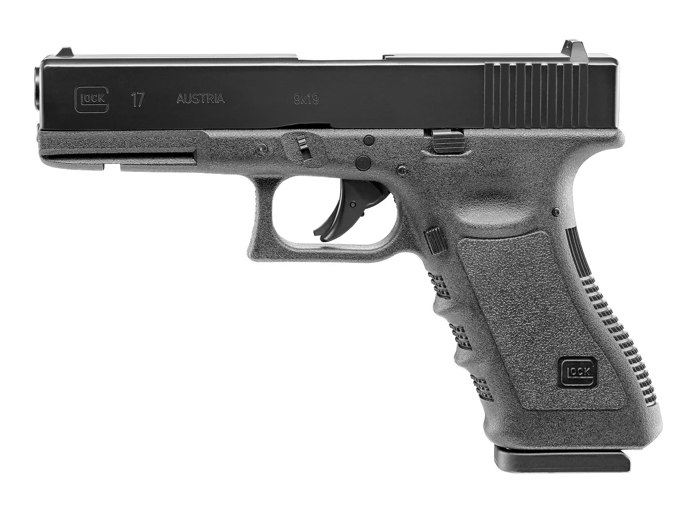 GLOCK 17 4.5 BB/Diabolo 4x8-shot air pistol. BlowBack CO2 GLOCK 17 4.5 BB/Diabolo 4x8-shot air pistol. BlowBack CO2
