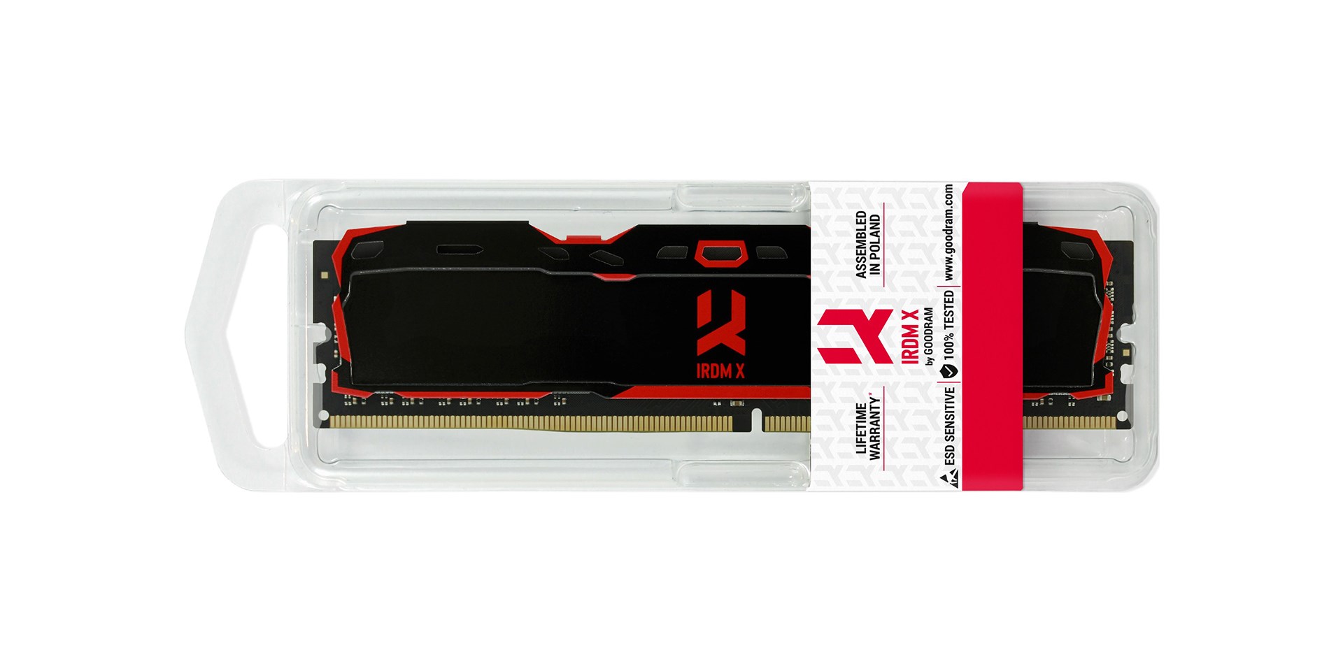 GOODRAM DDR4 8GB 3200 CL16 IRDM X BLACK GOODRAM DDR4 8GB 3200 CL16 IRDM X BLACK
