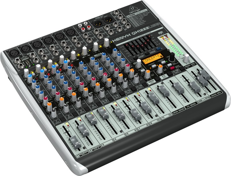 Behringer QX1222USB audio mixer 16 channels Behringer QX1222USB audio mixer 16 channels