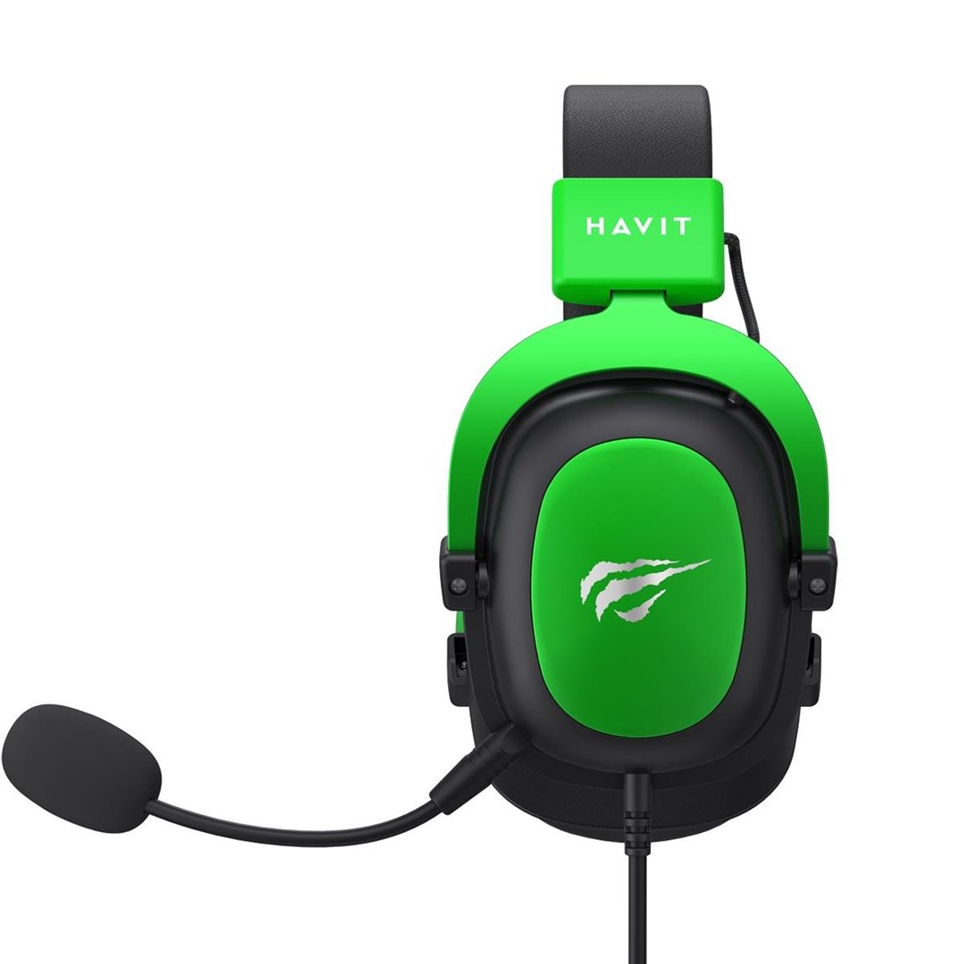 Havit H2002d Headset Wired Head-band Gaming Black, Green Havit H2002d Headset Wired Head-band Gaming Black, Green
