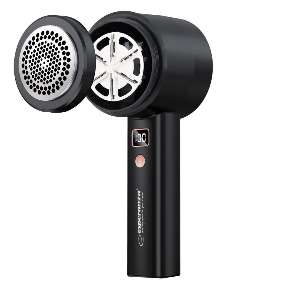 Esperanza ECS012 Cordless Clothes Shaver Black Esperanza ECS012 Cordless Clothes Shaver Black