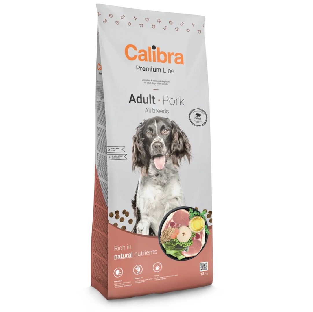CALIBRA Premium Line Pork - dry dog food - 12kg CALIBRA Premium Line Pork - dry dog food - 12kg