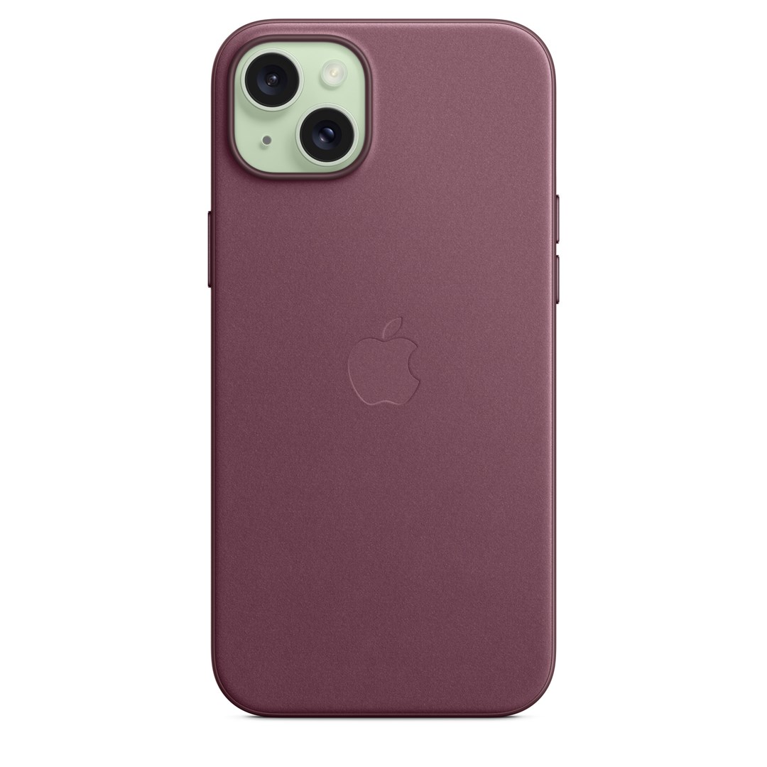 Apple iPhone 15 Plus FineWoven Case with MagSafe - Mulberry Apple iPhone 15 Plus FineWoven Case with MagSafe - Mulberry
