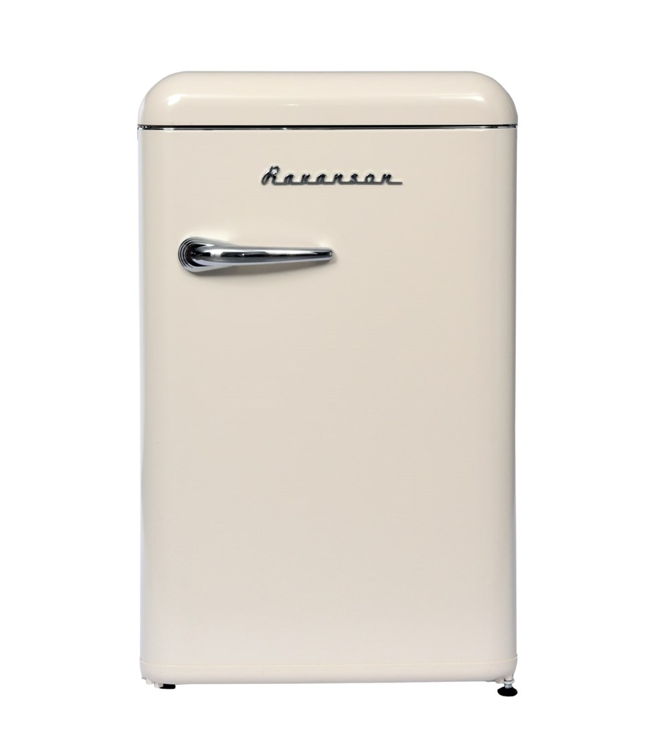 Fridge & Freezer Retro Ravanson LKK-120ERC Fridge & Freezer Retro Ravanson LKK-120ERC