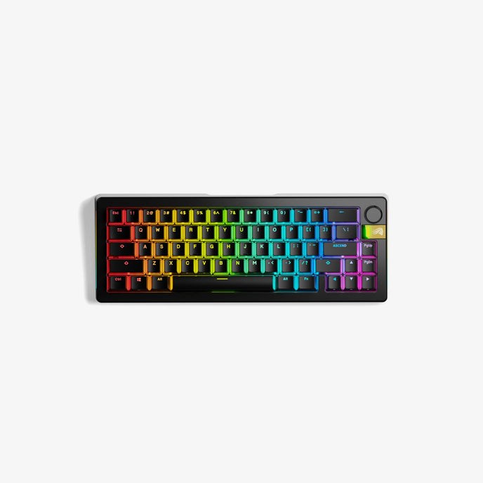 Glorious Gaming GMMK 3 PRO HE 65% Prebuilt Wireless Black - US Glorious Gaming GMMK 3 PRO HE 65% Prebuilt Wireless Black - US