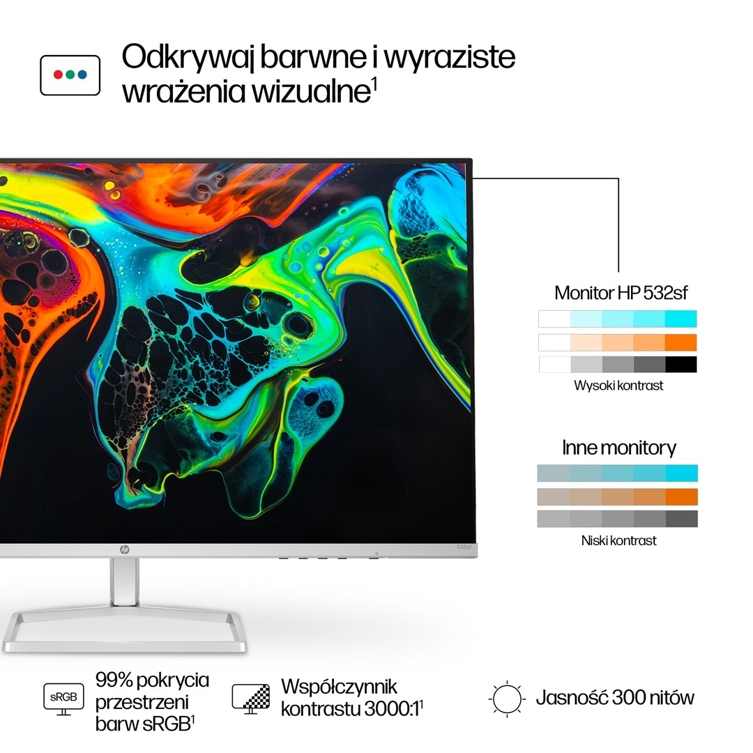 HP Series 5 31.5-inch FHD monitor - 532sf HP Series 5 31.5-inch FHD monitor - 532sf