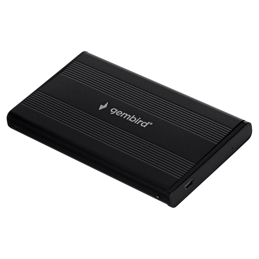 Gembird EE2-U2S-5 storage drive enclosure HDD enclosure Black 2.5" Gembird EE2-U2S-5 storage drive enclosure HDD enclosure Black 2.5"