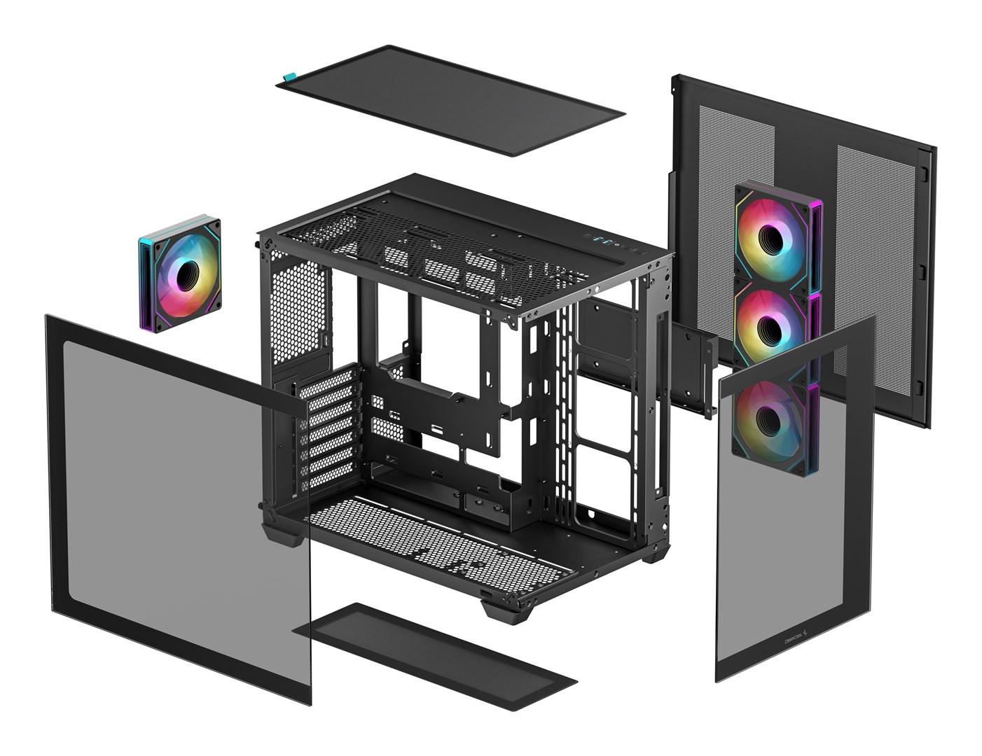 DeepCool CG530 4F Midi Tower Black DeepCool CG530 4F Midi Tower Black