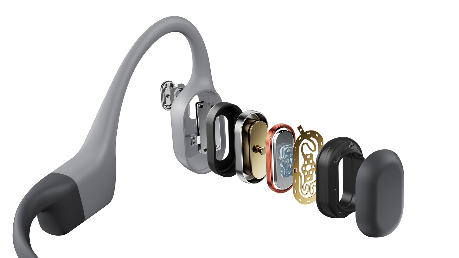 SHOKZ OpenSwim Pro Headset Wireless Open-ear Sports Bluetooth Grey SHOKZ OpenSwim Pro Headset Wireless Open-ear Sports Bluetooth Grey