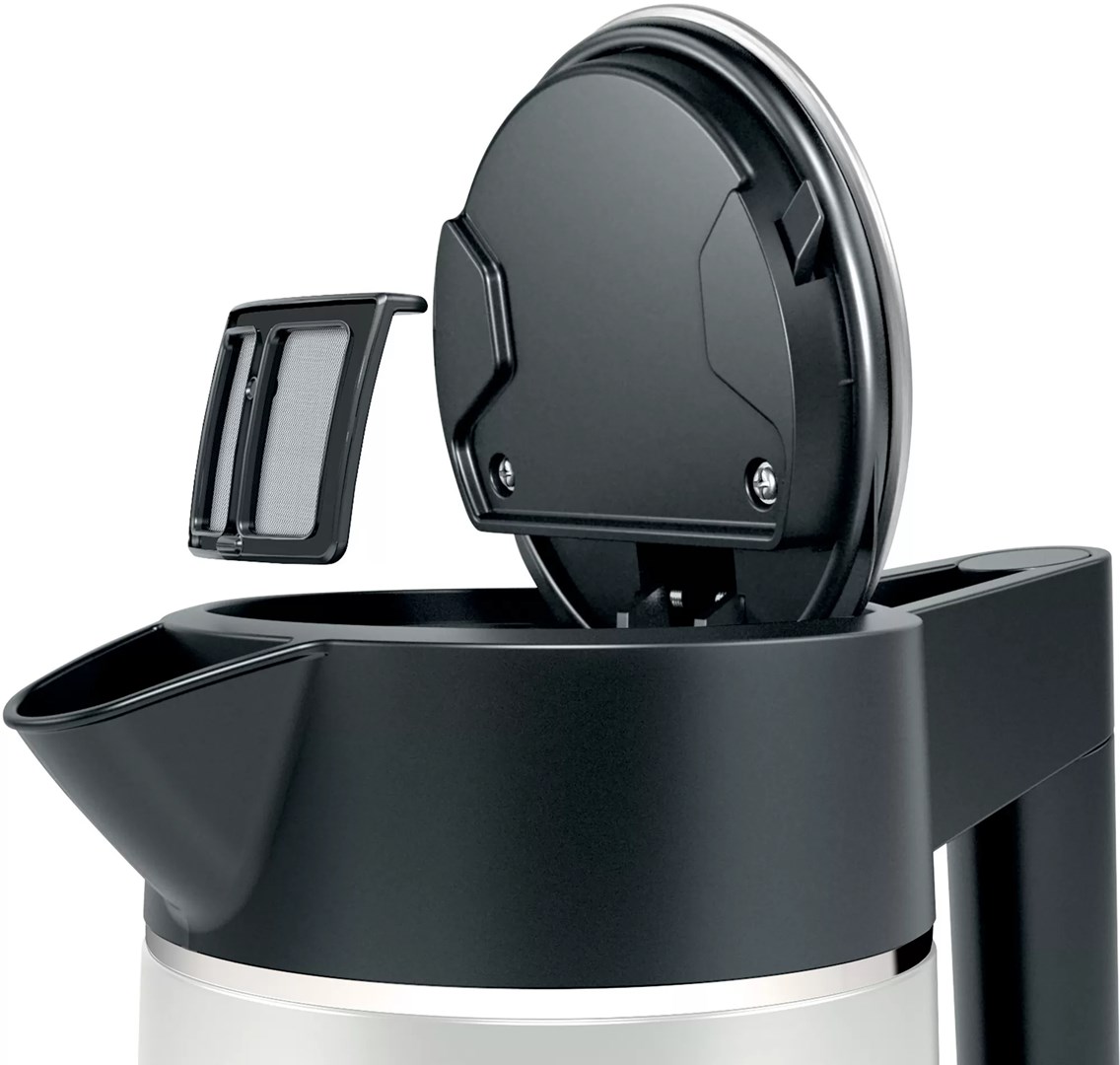 Bosch DesignLine electric kettle 1.7 L 2400 W Black, Silver Bosch DesignLine electric kettle 1.7 L 2400 W Black, Silver