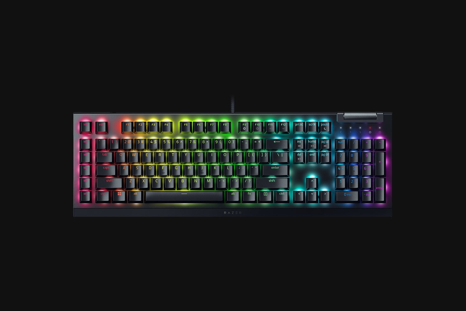 Razer BlackWidow V4 X keyboard Gaming USB QWERTZ German Black Razer BlackWidow V4 X keyboard Gaming USB QWERTZ German Black