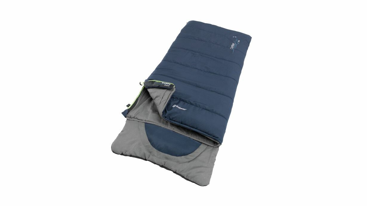 Outwell Contour Junior Children Rectangular sleeping bag Polyester Blue Outwell Contour Junior Children Rectangular sleeping bag Polyester Blue