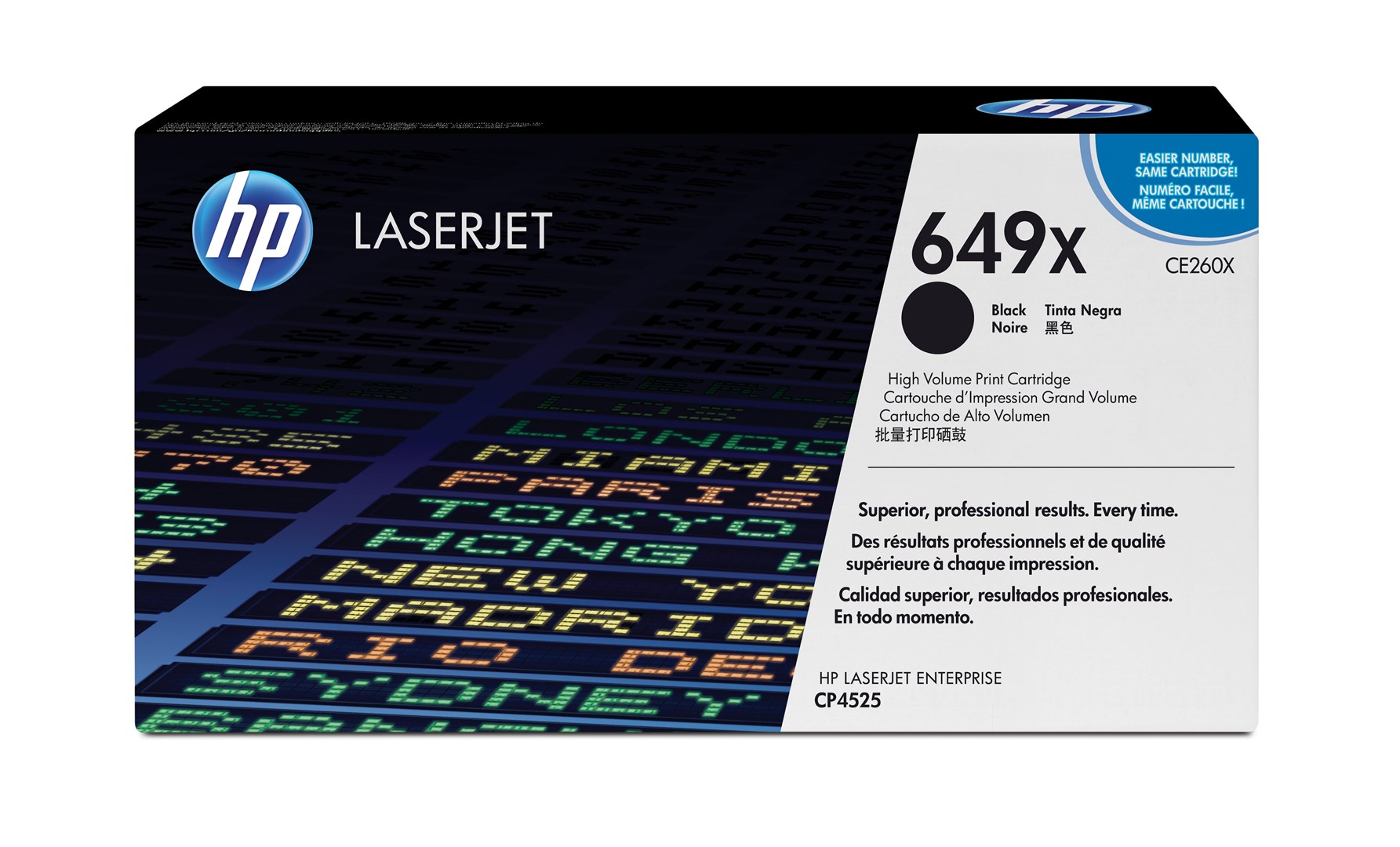 HP 649X High Yield Black Original LaserJet Toner Cartridge HP 649X High Yield Black Original LaserJet Toner Cartridge