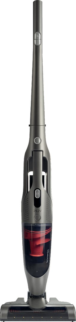 Gorenje SVC252GFA stick vacuum/electric broom 2-in-1 stick vacuum Battery Dry HEPA Bagless 0.5 L 155 W Black, Grey Gorenje SVC252GFA stick vacuum/electric broom 2-in-1 stick vacuum Battery Dry HEPA Bagless 0.5 L 155 W Black, Grey