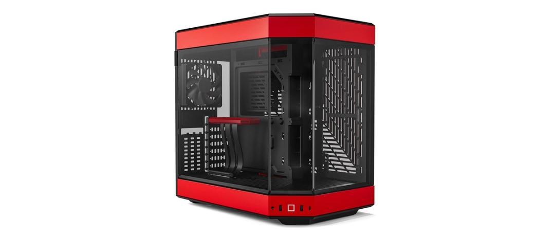HYTE Y60 Midi Tower Black, Red HYTE Y60 Midi Tower Black, Red