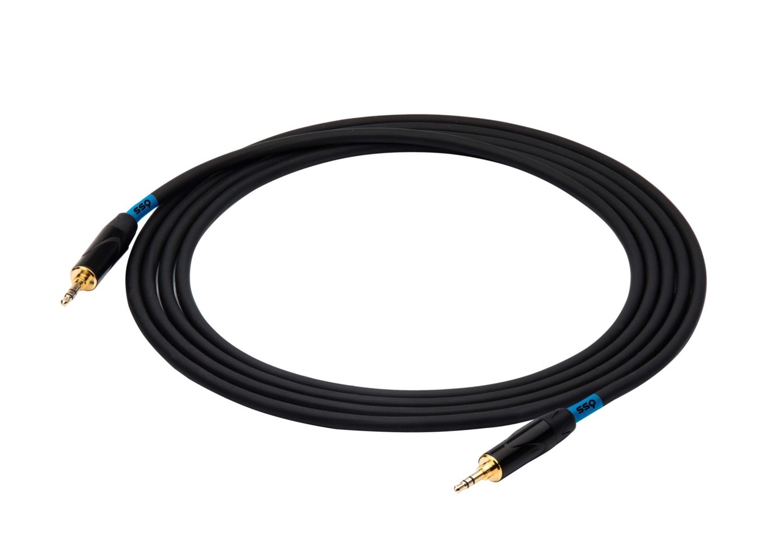 SSQ MIMI2 SS-1425 Cable Mini Jack Stereo 3,5 mm - Mini Jack Stereo 3,5 mm 2 m Black SSQ MIMI2 SS-1425 Cable Mini Jack Stereo 3,5 mm - Mini Jack Stereo 3,5 mm 2 m Black