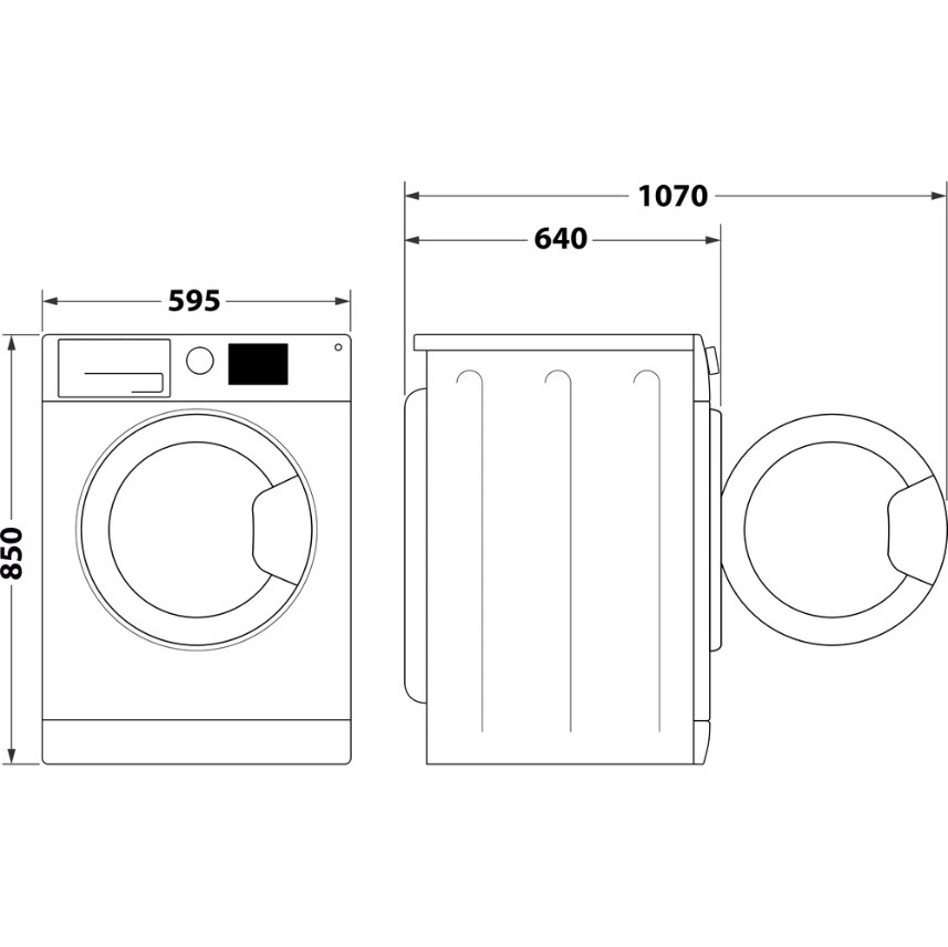 HOTPOINT AQ104D497SD EU/B N washing machine HOTPOINT AQ104D497SD EU/B N washing machine