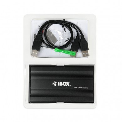 iBox HD-01 HDD enclosure Black 2.5" iBox HD-01 HDD enclosure Black 2.5"